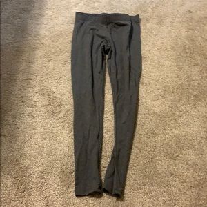 Gray leggings